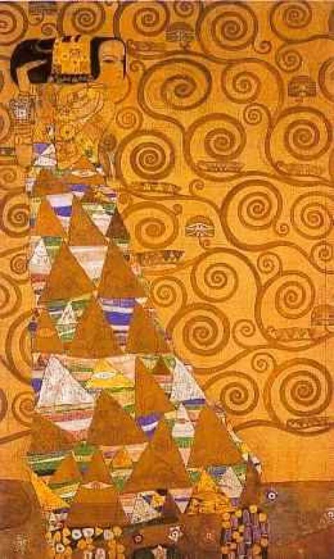 25_la expectacion modelo para el friso stoclet hacia 1905-1909.jpg